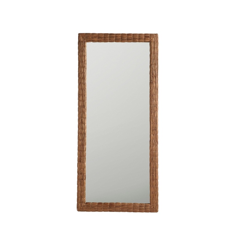 Weekender Coastal Living Home / Watch Hill – Floor Mirror – Dark Brown