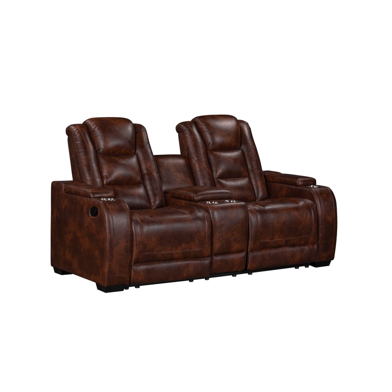 Chester – Reclining Console Loveseat