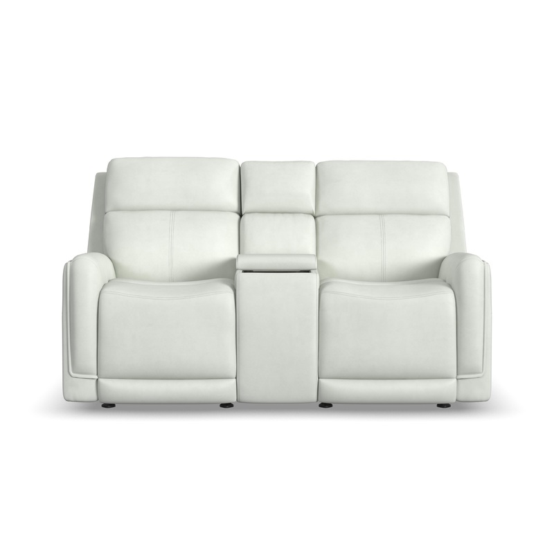 Alister – Power Gliding Loveseat With Console, Power Headrests & Lumbar