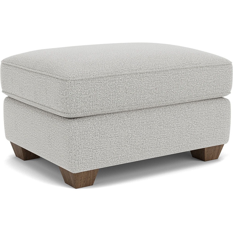 Carson – Stationary Ottoman – Light Gray