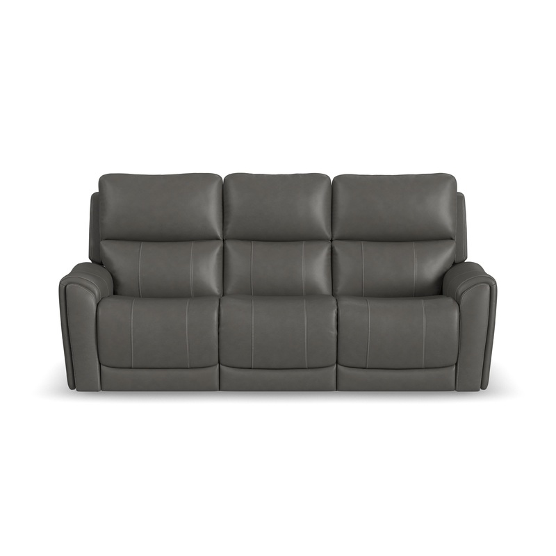 Carter – Power Reclining Sofa With Console & Power Headrests & Lumbar