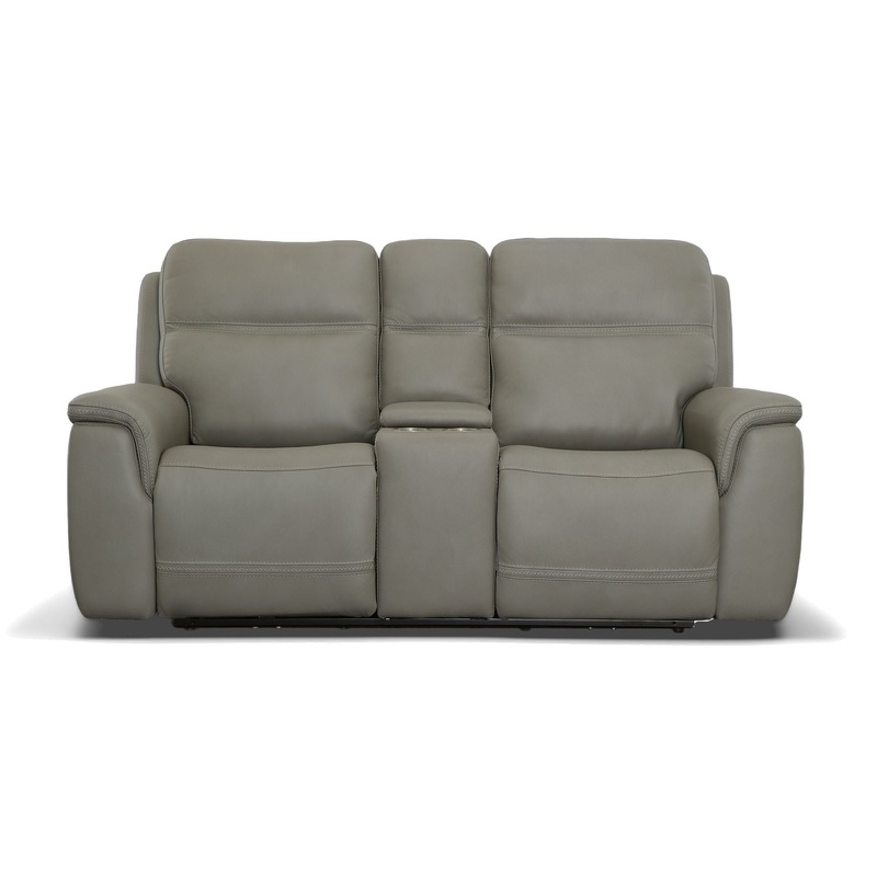 Sawyer – Power Reclining Loveseat With Console, Power Headrests, Lumbar