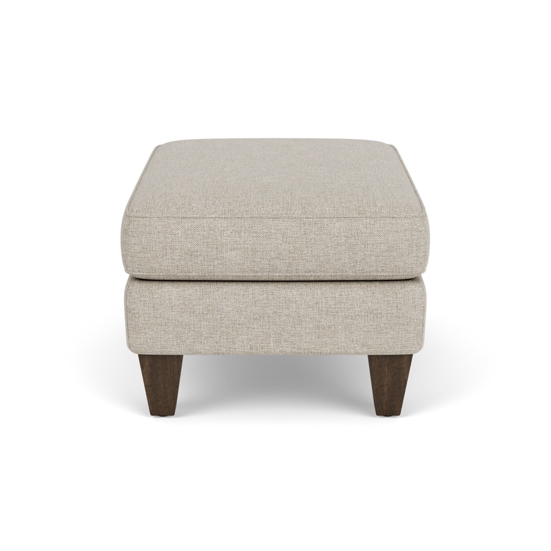 Westside – Fabric Ottoman – Light Gray