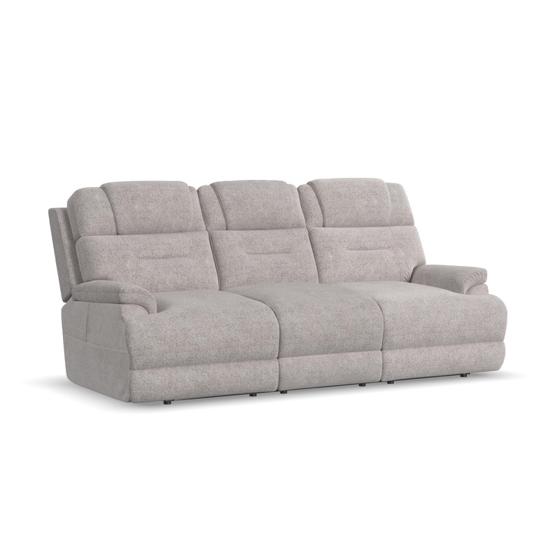 Zofa – Power Sleep Sofa With Power Headrests & Lumbar – Dove