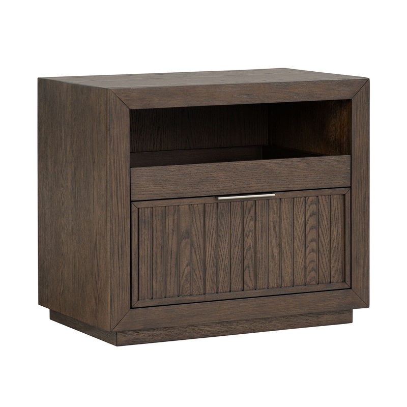 Athens – Open Nightstand – Dark Brown
