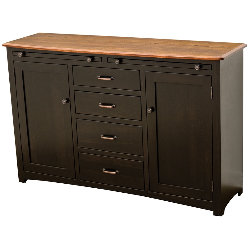 Berlin Black & Wood Buffet – 60″ | M-EB&E-MC
