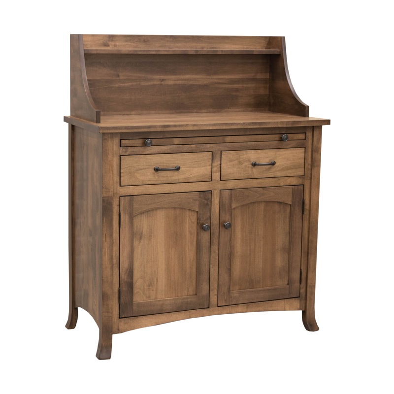 Biltmore Maple Wood Buffet with Hutch Topper – 2-Door | CO