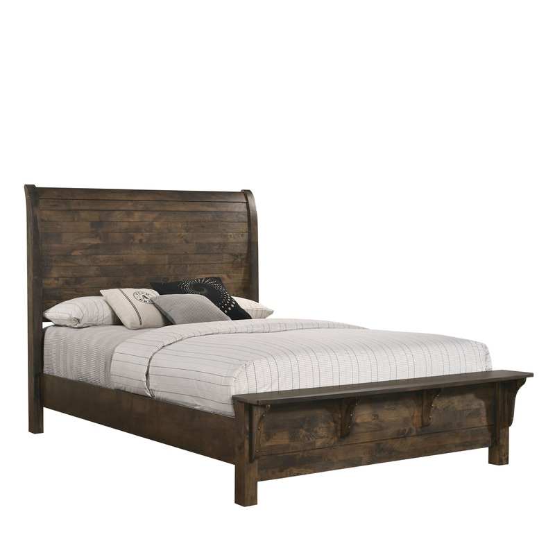 Blue Ridge – Sleigh Bed