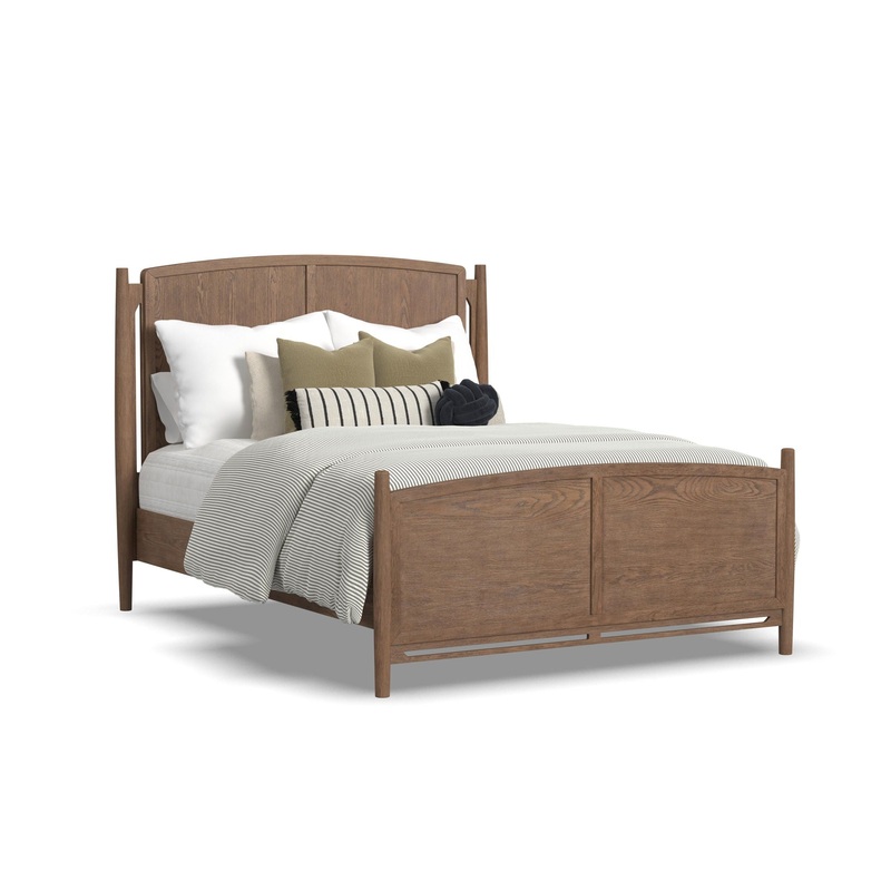 Verona – Queen Panel Footboard – Light Brown