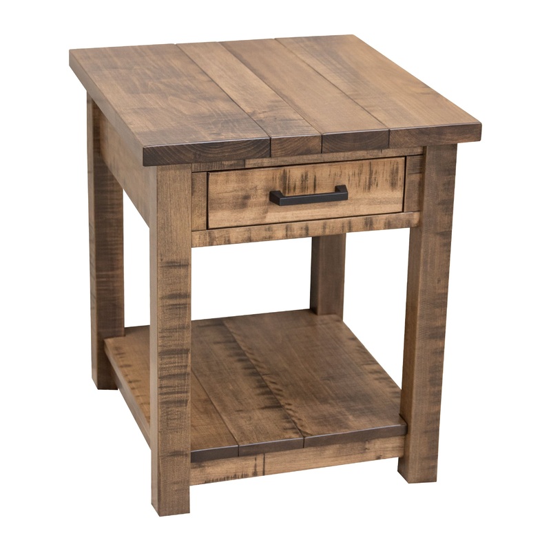 Arcadia Large Square Open End Table