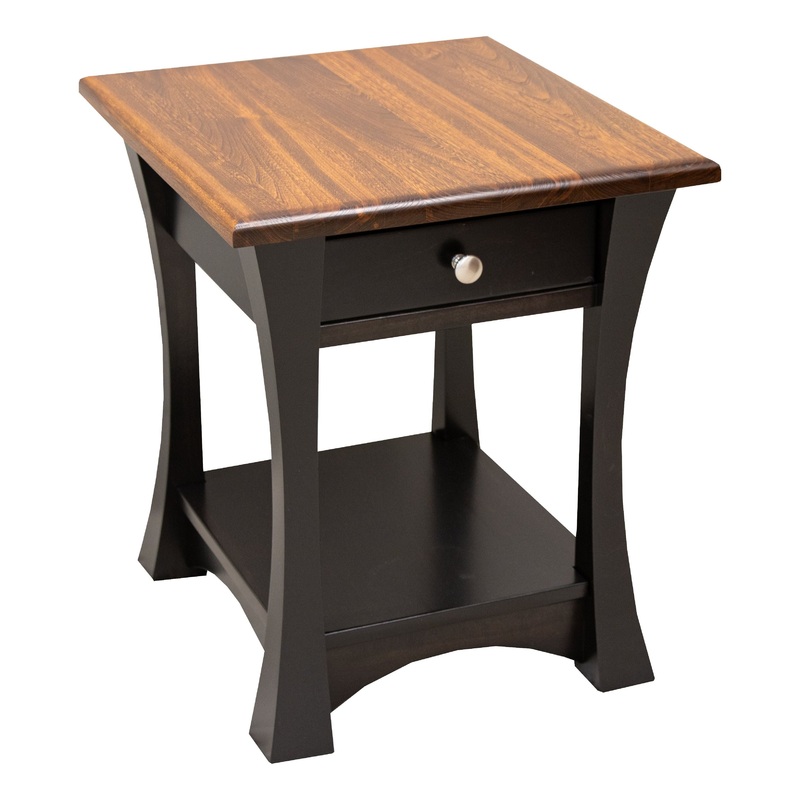 Brooklyn Large Square Open End Table