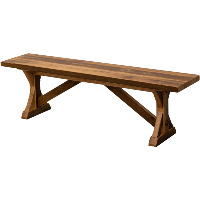 Carson Reclaimed Wood Dining Bench | NAT