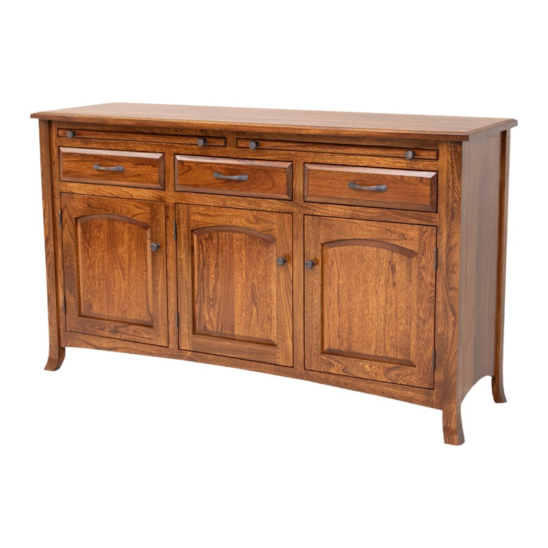 Biltmore Elm Wood Buffet – 3-Door | MC