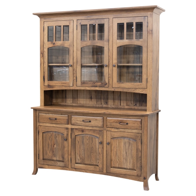 Biltmore Hickory Wood Hutch, 67″ wide | CO