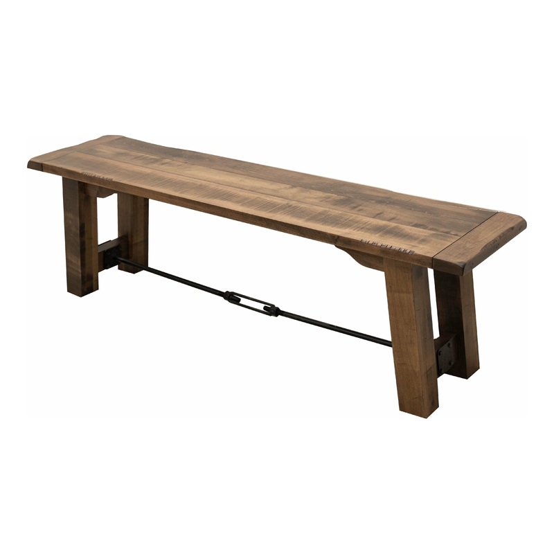 Settler’s Trestle Maple Wood Dining Bench | CO