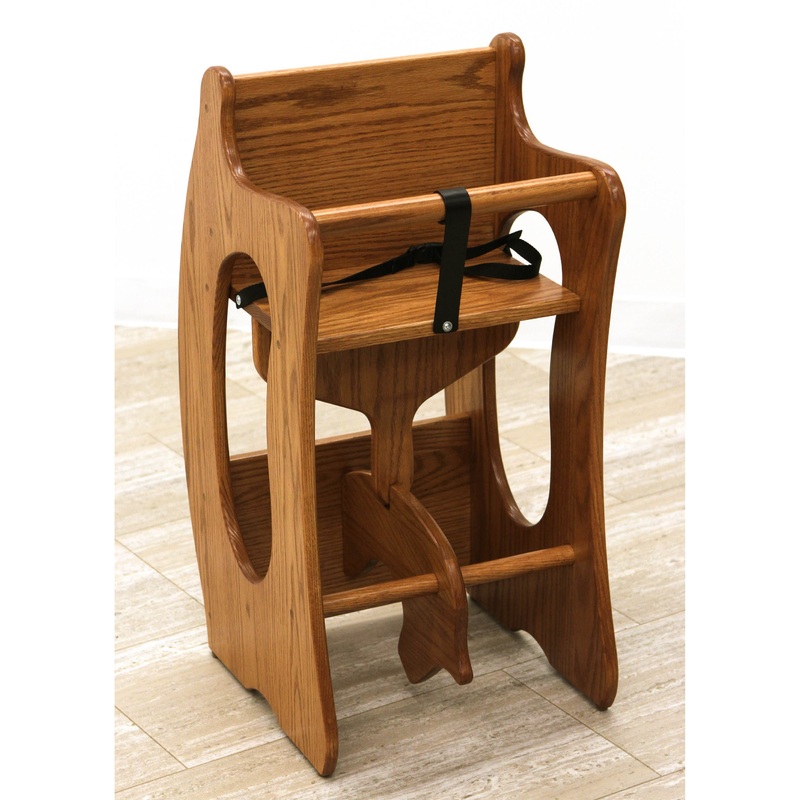 3-in-1 Oak Wood High Chair | FW