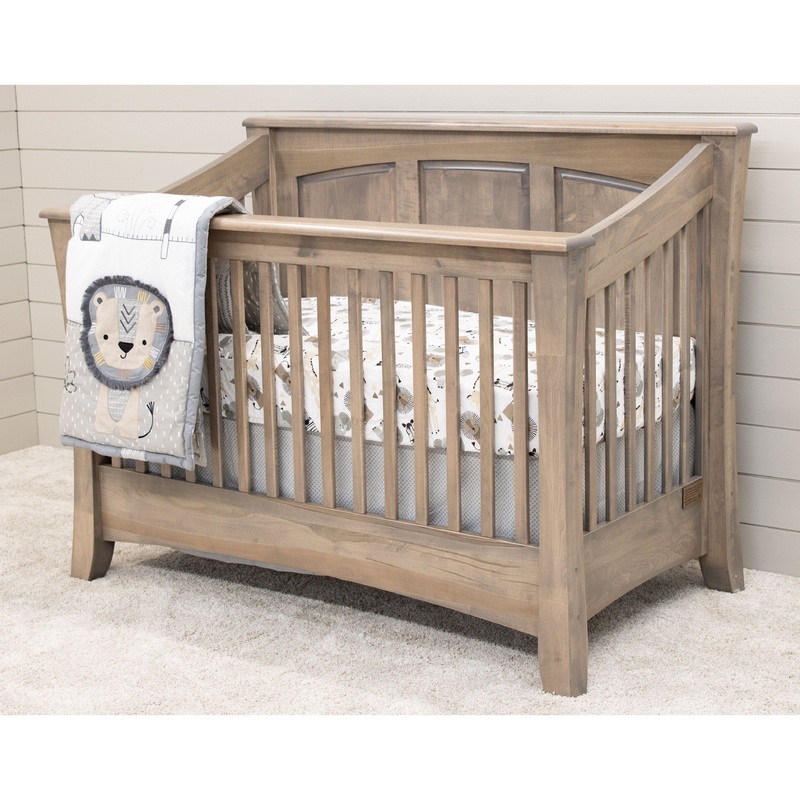 Carlisle Panel Maple Wood Convertible Crib | VD