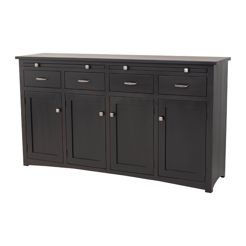 Carlisle Settler’s Black Wood Buffet | M-EB