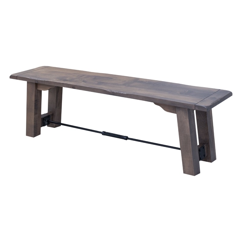 Settler’s Trestle Maple Wood Dining Bench | GS