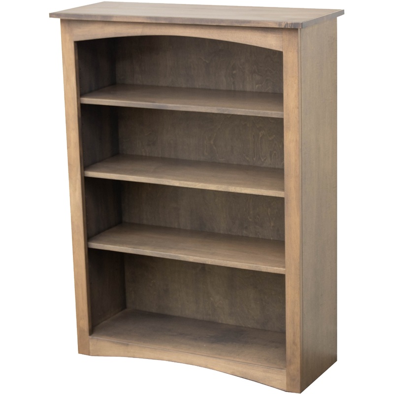 Shaker Solid Maple Wood 48″ Bookcase | DB