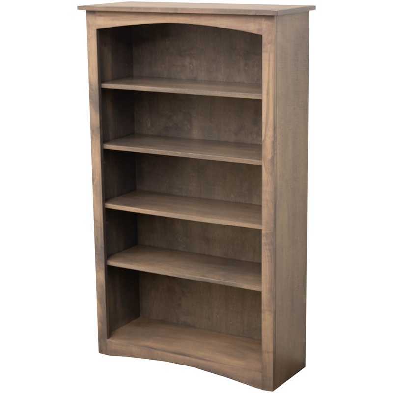 Shaker Solid Maple Wood 60″ Bookcase | DB