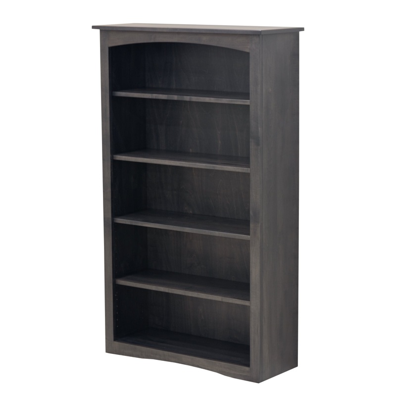 Shaker Solid Maple Wood 60″ Bookcase | DK