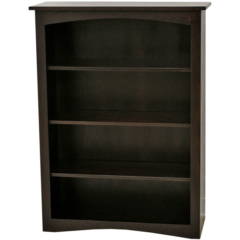Shaker Solid Oak Wood 48″ Bookcase | EB
