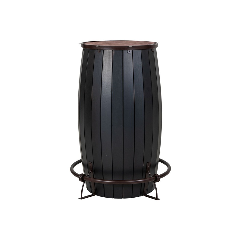 Antique – Bistro Base With Footrest – Multicolor