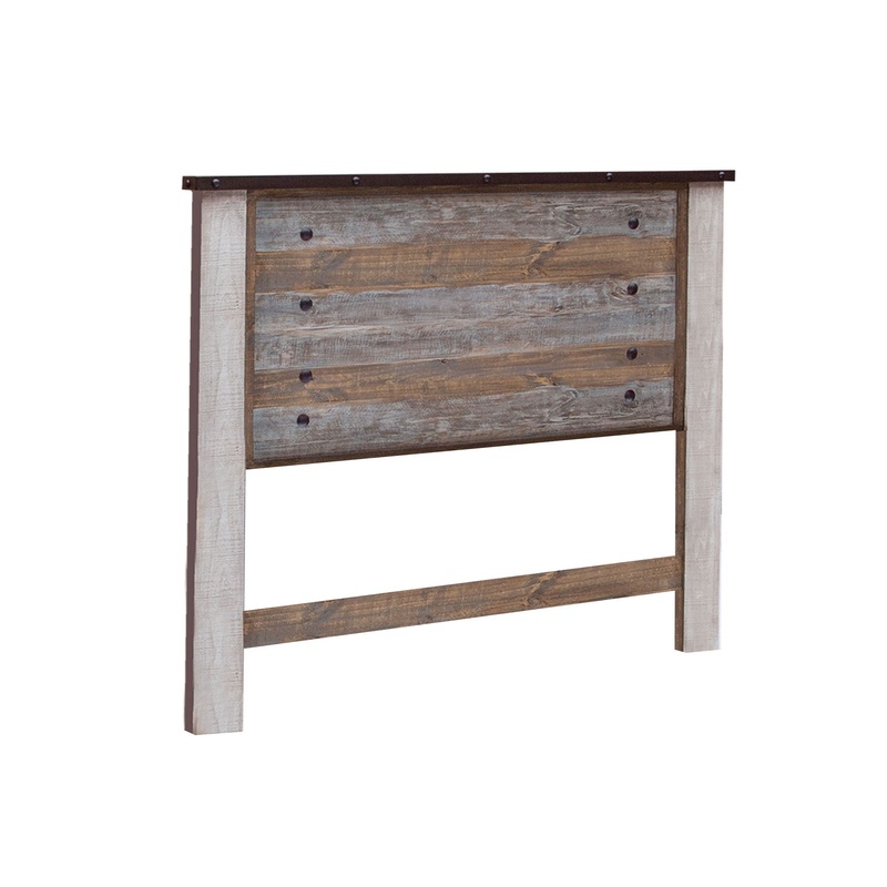 Antique – Queen Headboard – Multicolor