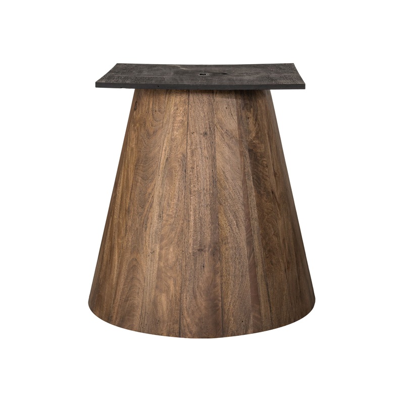 Balam – Round Table Base – Brown