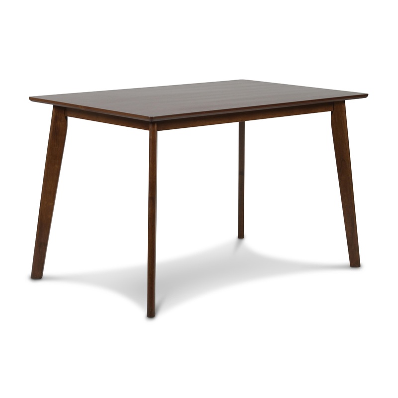 MOROCCO 47″ RECTANGLE DINING TABLE-WALNUT BROWN