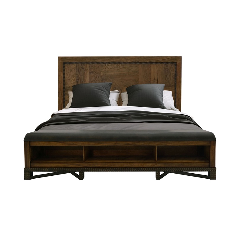 Walnut – Queen Footboard – Chocolate Brown