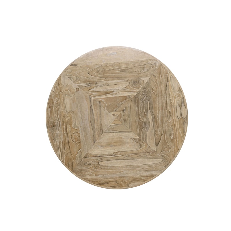 White Balam – Round Table Top – Ivory White