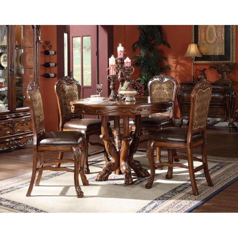 Dresden Cherry Oak Counter Height Table