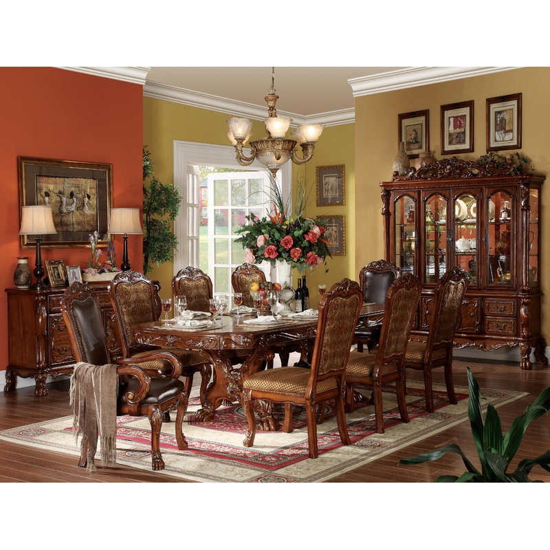 Dresden Cherry Oak Dining Table