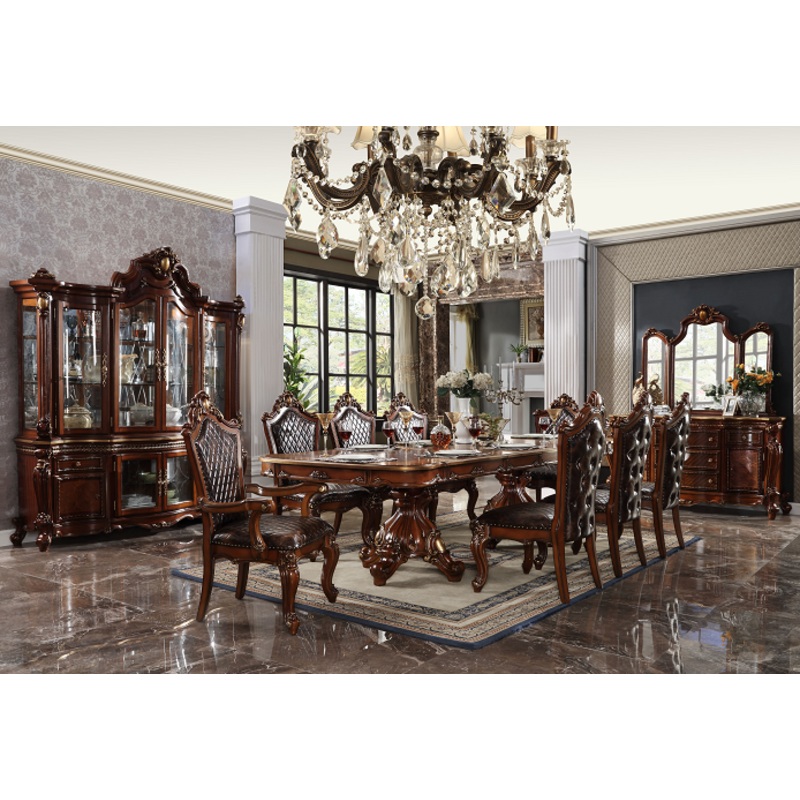 Picardy Cherry Oak Dining Table