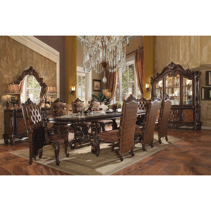 Versailles Cherry Oak Dining Table