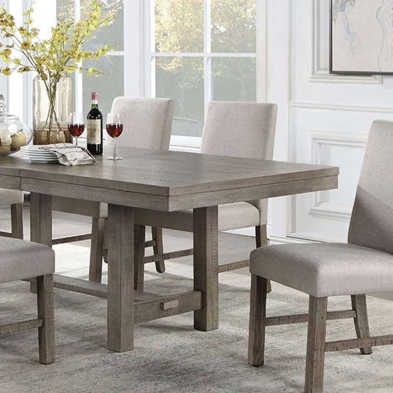 SAN ANTONIO Dining Table w/ 1 X 18″ Leaf