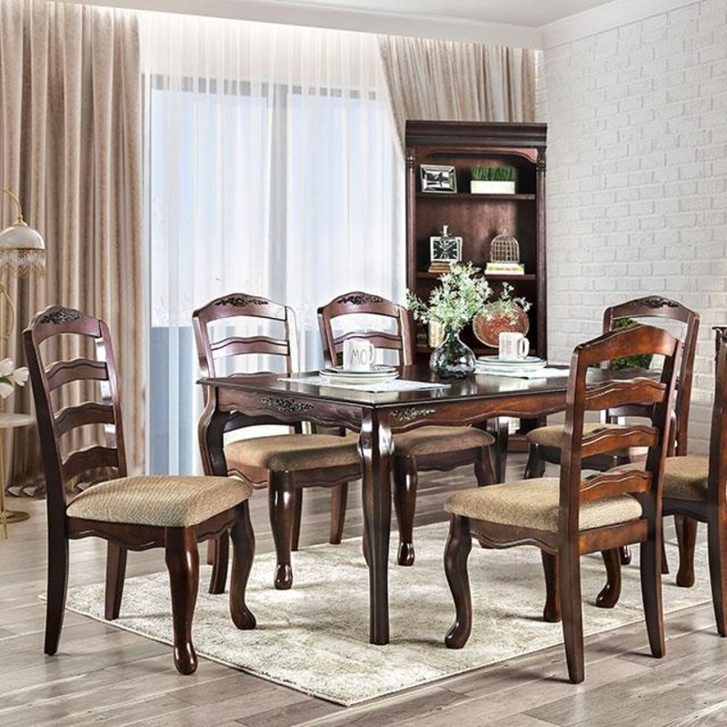 Townsville Dark Walnut 60″ Dining Table