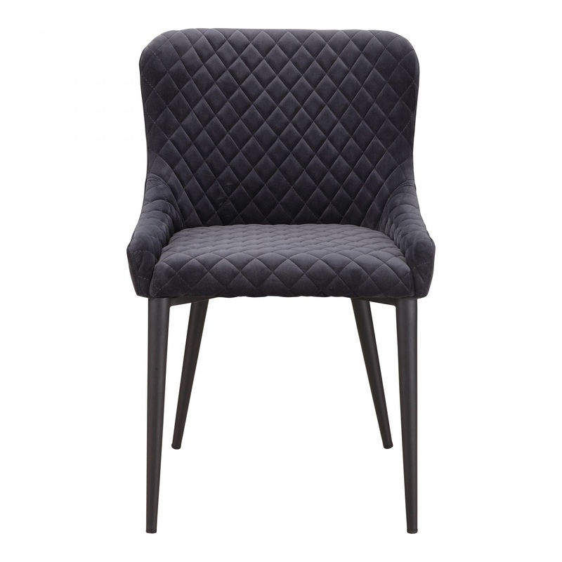 Etta Dining Chair – Dark Grey