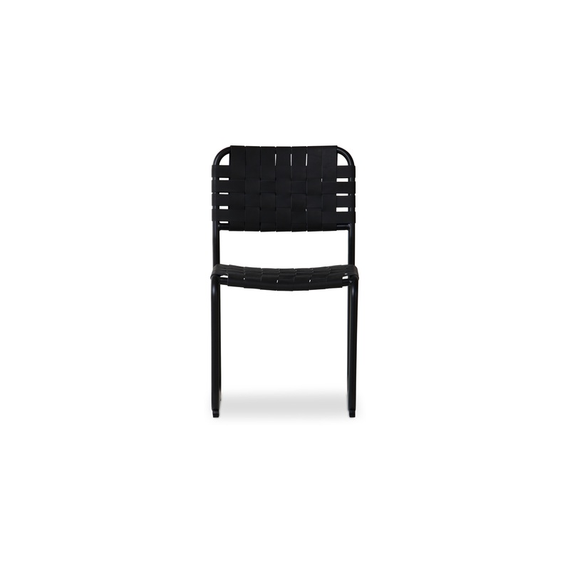 moma dining chair – black