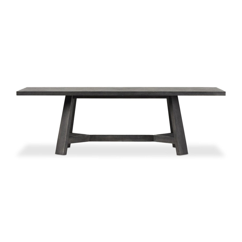 Munich Dining Table – Ebony Oak Veneer