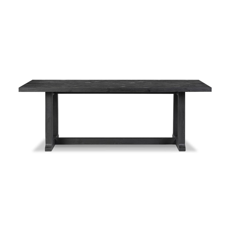 Otto Dining Table 87″ – Black Pine