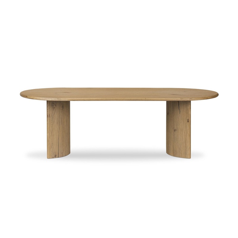 Paden Dining Table – Worn Oak Veneer