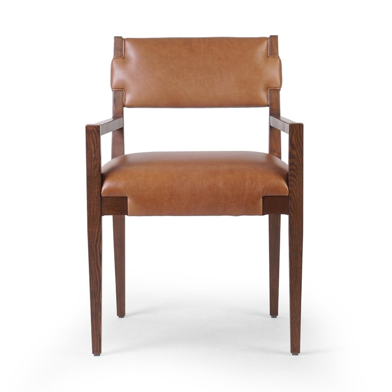 Tamari Dining Armchair – Sonoma Chestnut