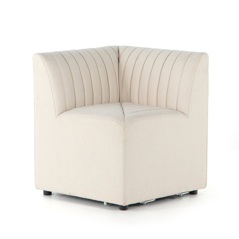 Augustine Corner Dining Chair – Capri Oatmeal