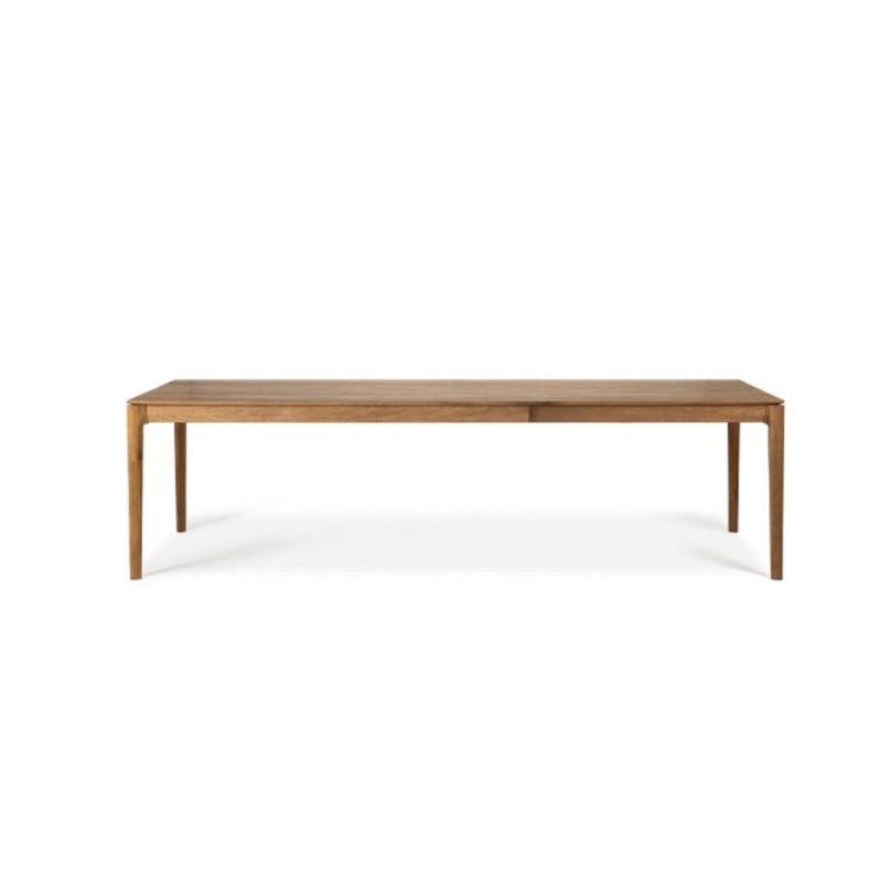 Bok Extendable Dining Table,55/86.5″ – Teak