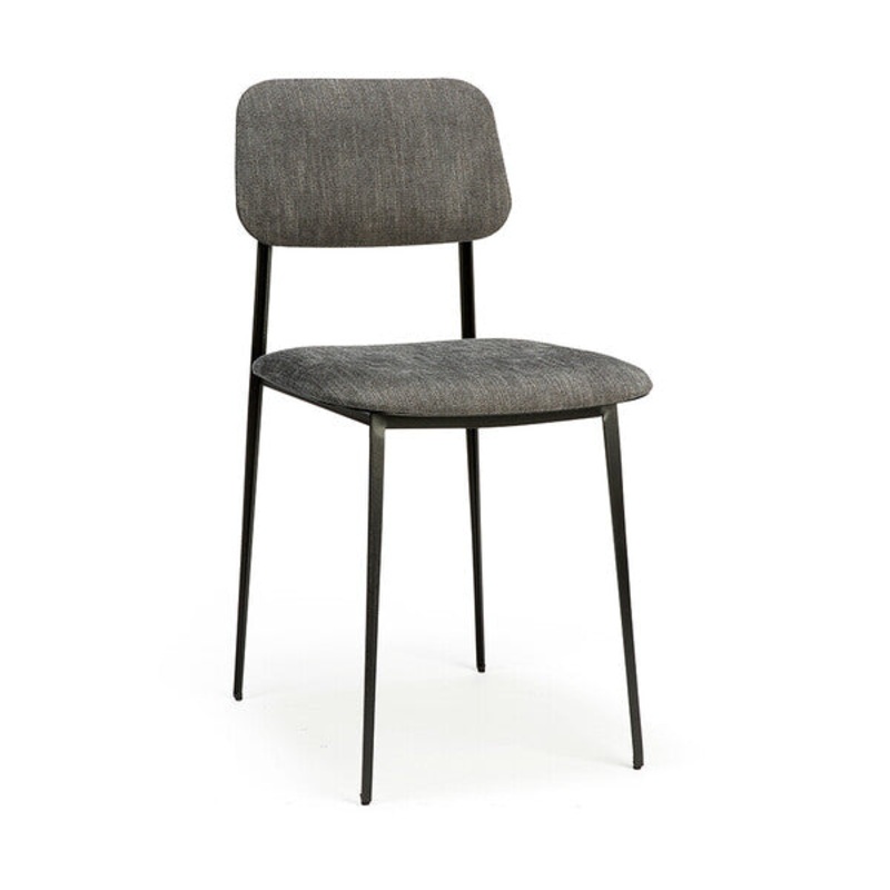 DC dining chair – dark grey fabric