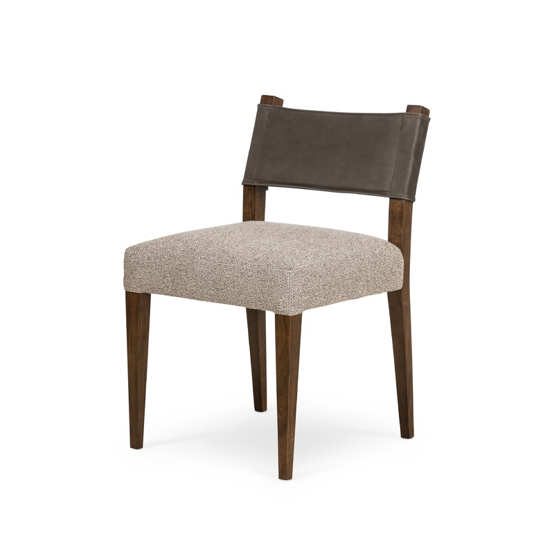 Ferris Dining Chair – Nubuck Charcoal