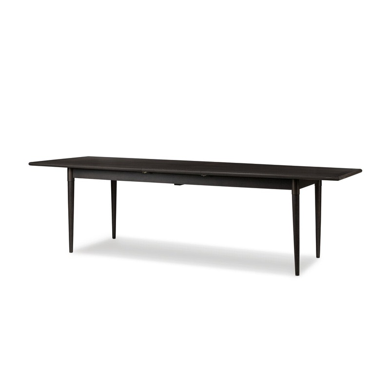 Harper Extension Dining Table 84/104″ – Black Mango